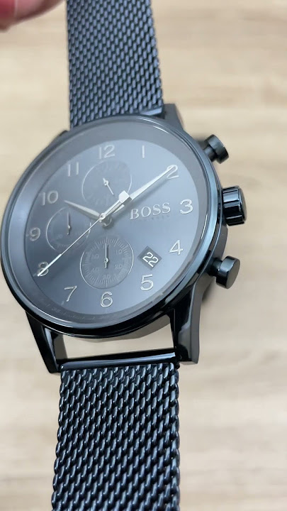 Hugo Boss Pilot Edition Chronograph Men's Watch 1513851 (Unboxing)  @UnboxWatches - YouTube