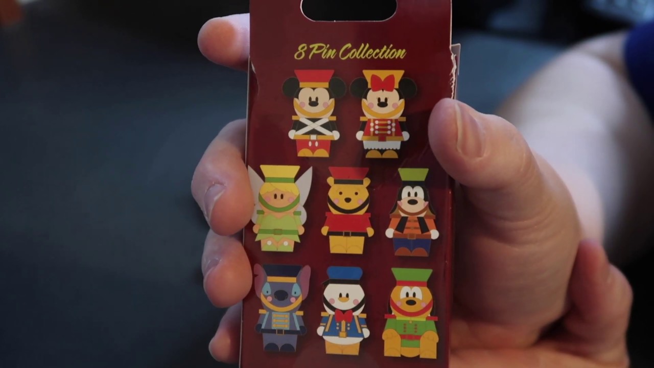 Disney Nutcracker Mystery Pins Unboxing November 2018 YouTube
