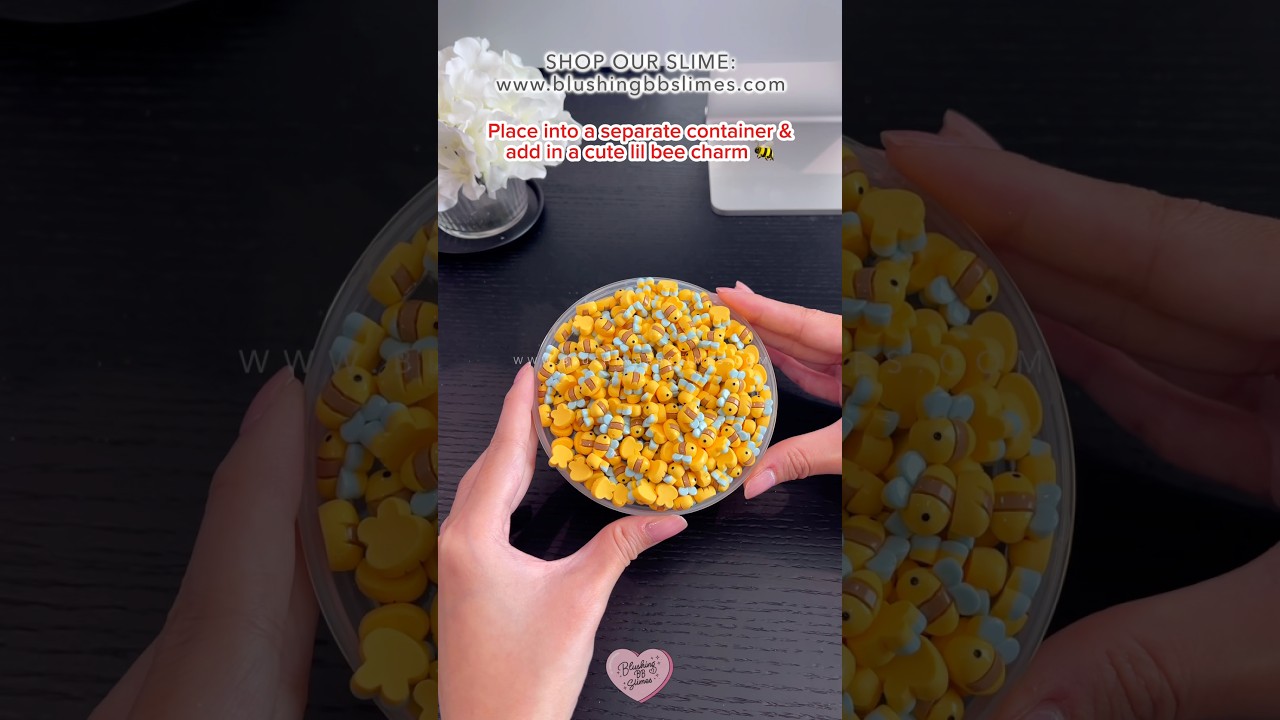 PROTOTYPE A NEW slime with me 👩🏻‍🍳 Honeybee Mallows 🐝💛