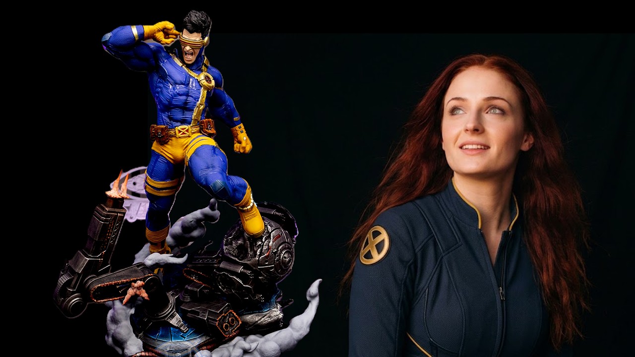 How to Paint an Epic Action Scene - X-Men Cyclops Resin 3D Printed ...