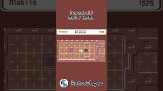 Paradroid Gameplay Commodore 64