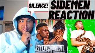THE GAME IS SILENCE🤫 | SIDEMEN SILENT LIBRARY (REACTION)