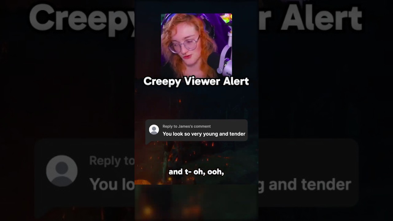 The Creepiest Viewer Comment Ever
