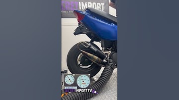 🚀 Dyno tuning the BW’s Sport, equipped with a 70cc Athena Basic engine and a Yasuni C10 pipe.#fypp