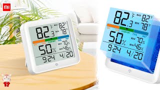 Xiaomi Mute Temperature Humidity Clock Home Indoor High-precision Baby Room C/F Monitor.