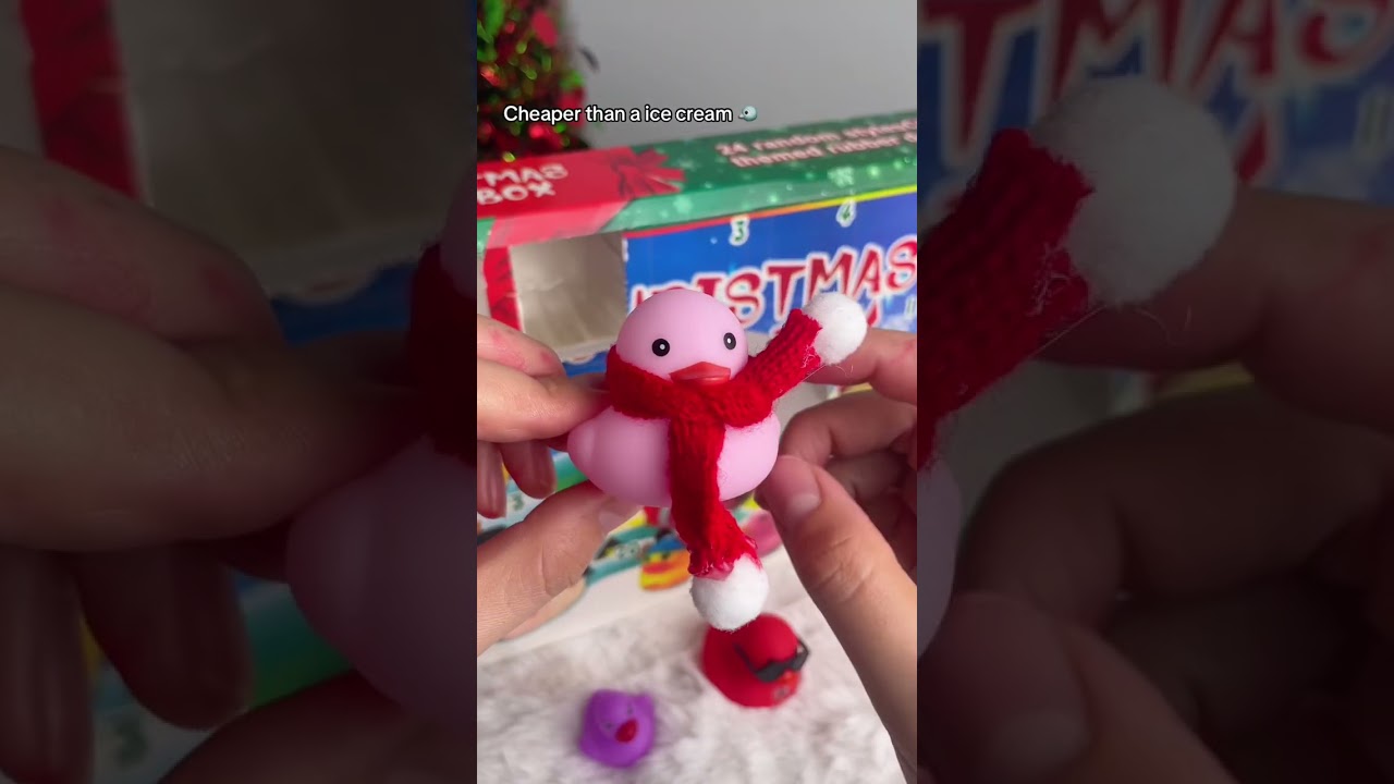 Rubber duck advent calendar 
