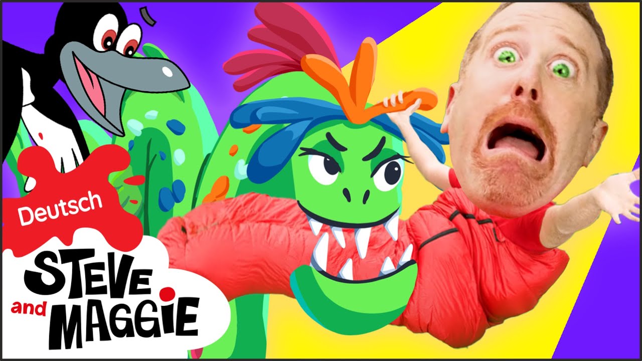 Monster Campen mit NEUEM Bigfoot für Kinder + MEHR von Steve and Maggie Deutsch