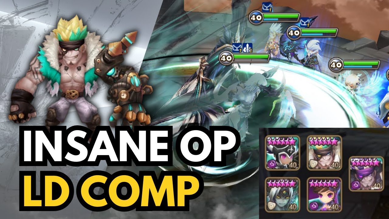 INSANE OP LIGHT & DARK COMP ! TRINITY TALISMAN LUCIFER | Summoners War ...