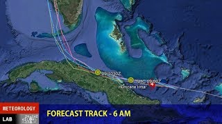MORNING UPDATE - Sat 9/9/2017 - HURRICANE IRMA - Track update - 6 am CST