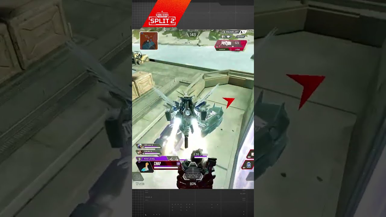Cinap is just unstoppable 🤯 #ALGS #apexlegends #apex #apexclips #apexlegendsclips