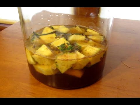 How to Make Tepache, a Mexican Fermented Pineapple Drink.
