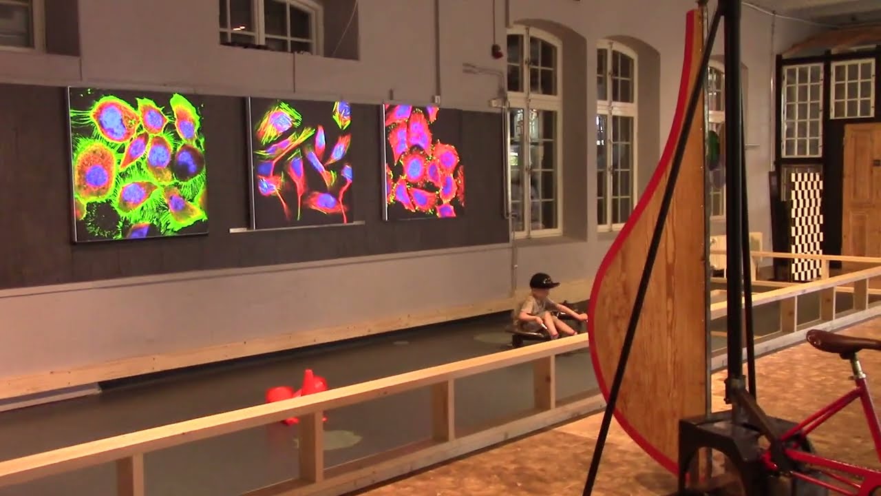 Prova hur vindstyrkor känns Robocoaster Konvektionscell Spegellabyrint ZigZag vattenvirvel Tom Tits