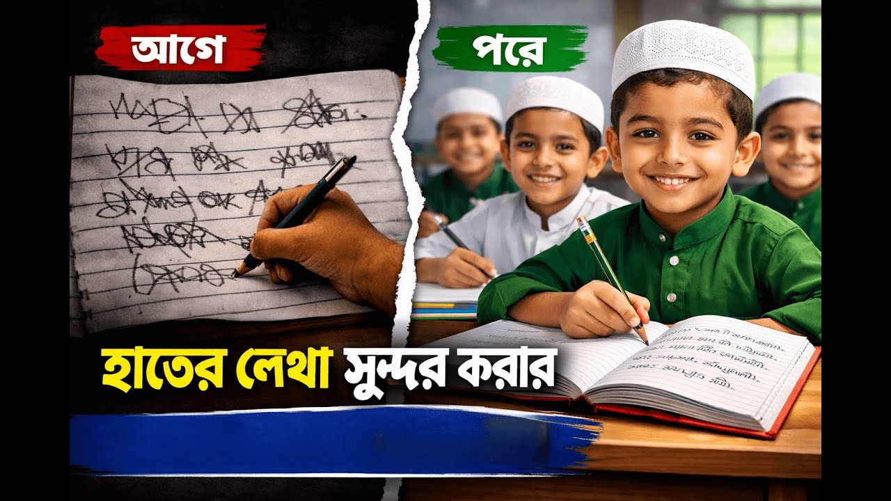 সুন্দর হাতের লেখার বিশেষ ট্রেনিং | Handwriting Training Program