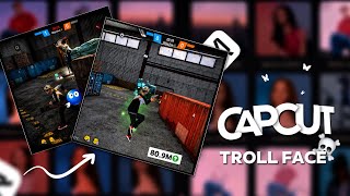 Viral Troll Face Skull Editing🔥 || Free Fire Troll Face Editing Tutorial In Capcut
