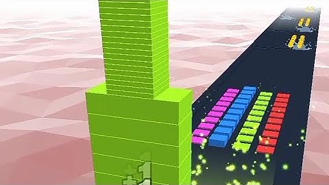 Stack Colour Run Game Play All Level Walkthrough Android and iOS Level59@KF Android Gaming