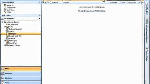 youtube com Outlook 2007 Instant Search