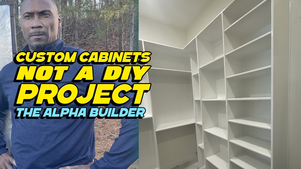 A to Z Details on Building Custom Closet Cabinets - This is NOT a DIY ...