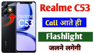 Realme C53 Call aate hi Flashlight ON kaise kare 🔥 | Bina App Hidden Setting| 90% Realme Users  screenshot 4