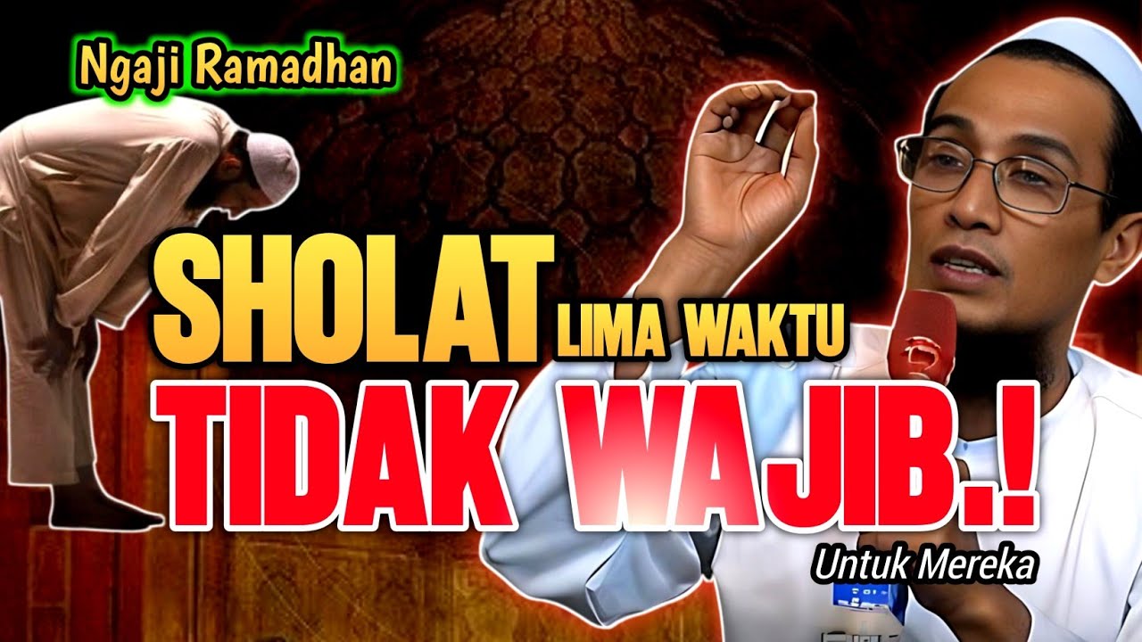 Seketika Syok! Gus Son Bilang Sholat Lima Waktu Tidak Wajib? Ternyata Ini Maksud Sebenarnya