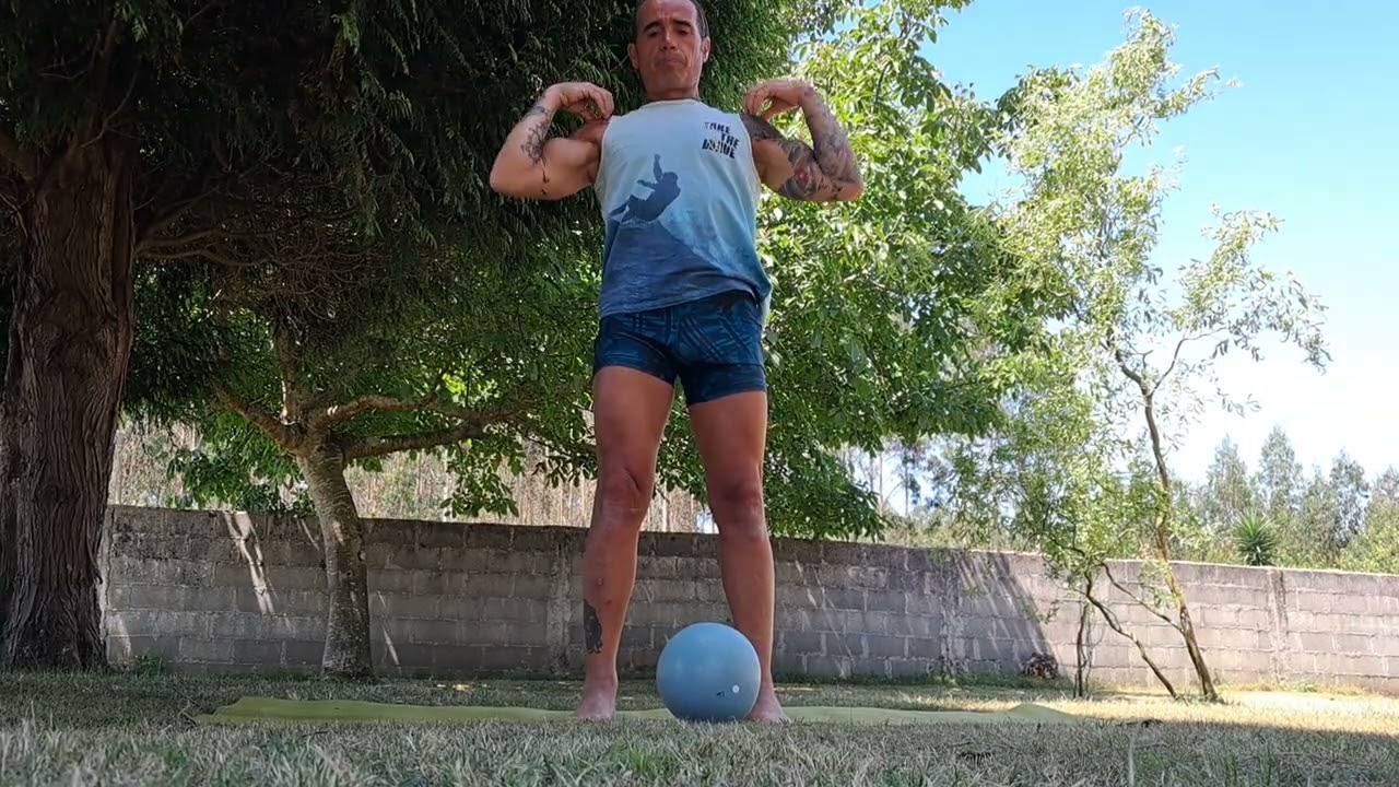 2025 clase Pilates con pelota