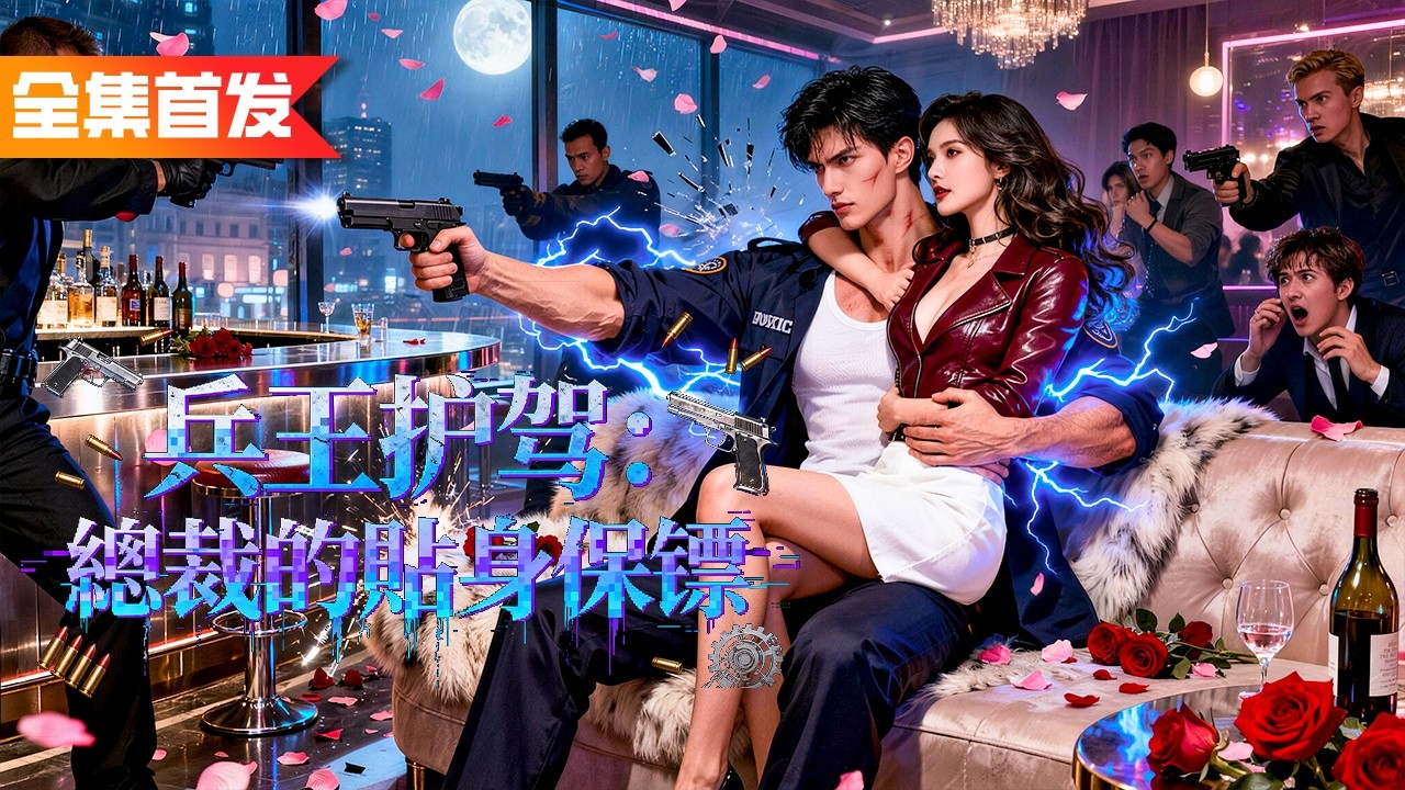 戰神兵王隱退都市過平凡生活，美女總裁卻一眼看出他的不凡出1000萬雇他當貼身保鏢！下秒他一把鋼刀硬擋百顆子彈剿滅黑幫，大小姐當即以身相許！《兵王護駕：總裁的貼身保鏢》皇牌保鏢