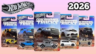 Hot Wheels 2026 Performance Trucks Silver Series 