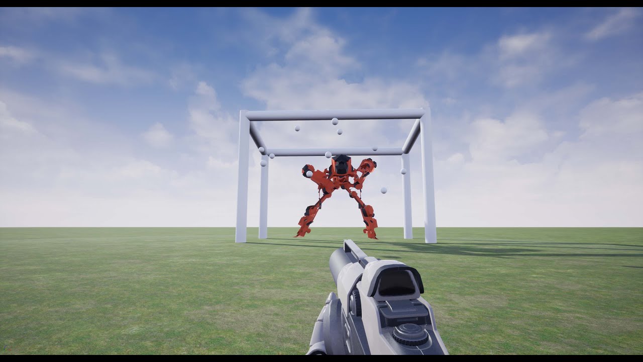 Best Robot Goal Keeper In The World! [Using Control Rig] YouTube