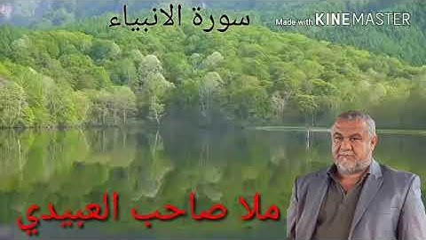 سورة الانبياء =هديتى الى ارولح امواتكم اخوانى واخواتى الاطهار=ملا صاحب العبيدى