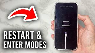 How To Force Restart & Enter/Exit Recovery and DFU Mode On iPhone - Tutorial