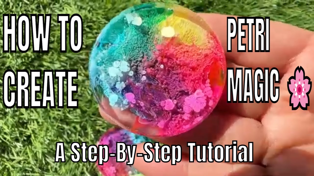 Как создать эффект Петри в смоле | Пошаговая инструкция