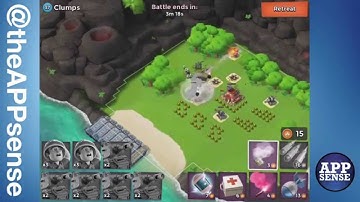 Clumps (37) Single Player Island - Boom Beach Walkthrough