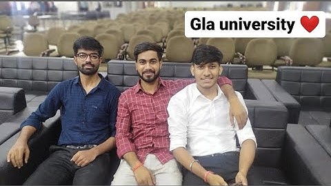 GLA UNIVERSITY MATHURA ❤️✨