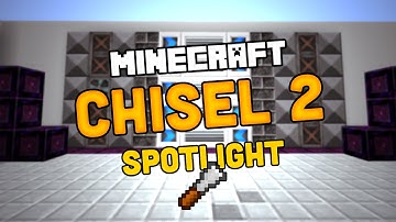 Minecraft Chisel 2 - Mod Spotlight - Chisel 2 Tutorial - Auto Chisel Introduction
