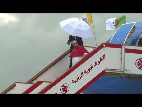 El Papa inicia visita histórica a Argelia y evita confrontación con Trump