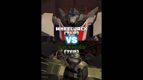 Wheeljack(TFP) vs Bulkhead(TFP)  #transformers #shorts