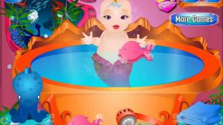 Mermaid Newborn Baby Care   Game Show   Game Play   2015   HD screenshot 3