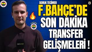 FENERBAHÇE'DE SON DAKİKA GELİ,ŞMESİ!