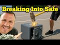 BREAKING INTO FULL SAFE Found In Storage Unit BREAKING INTO FULL SAFE Found In Storage Unit