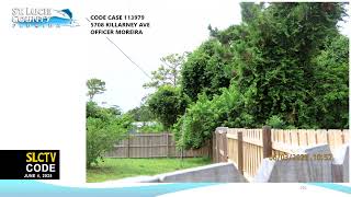 St. Lucie County Code Enforcement Board Meeting, June 4, 2025 Wealth