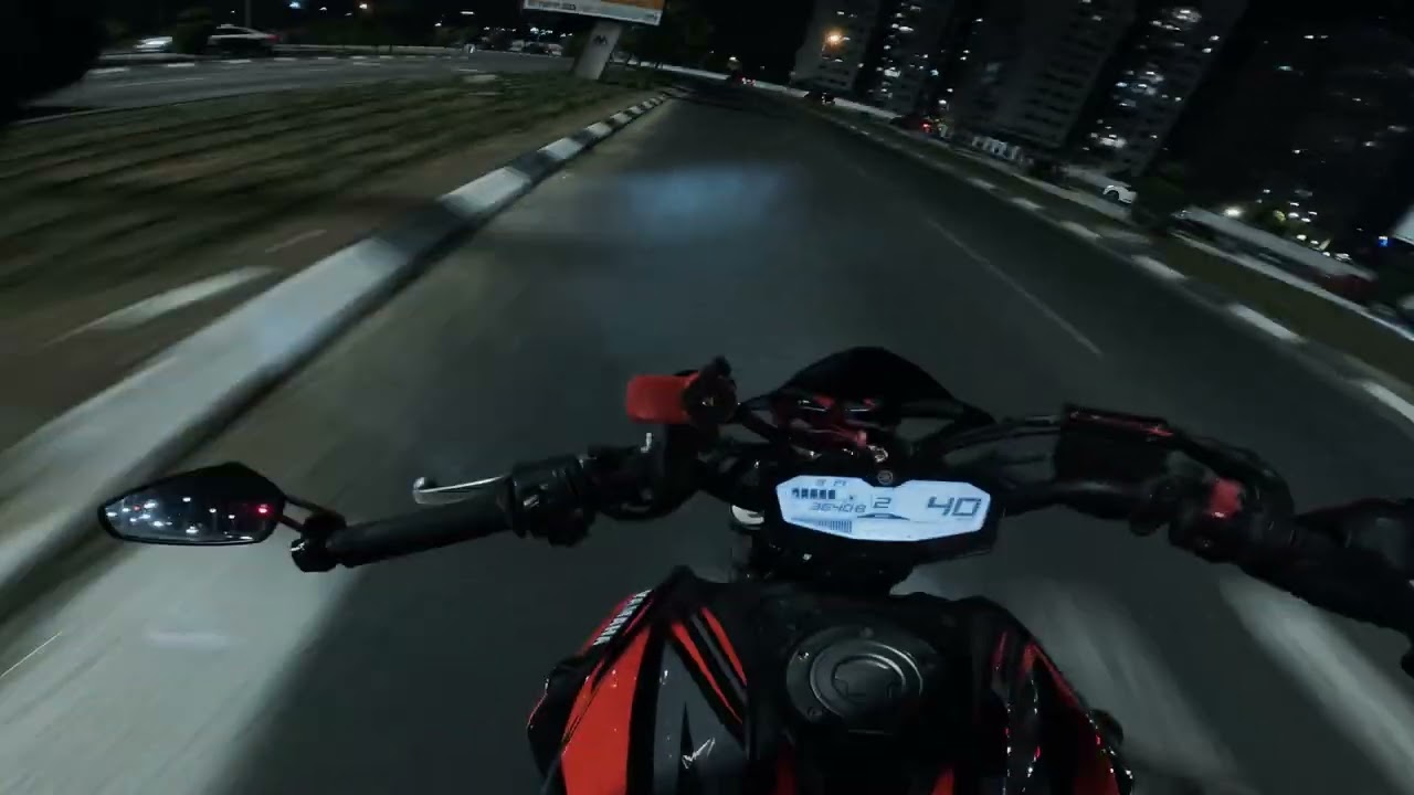 MT07 Arrow Exhaust | Pure Sound | Full Throttle | Night Ride