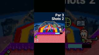Worms Crazy Golf Java Game 128x128 2007 from THQ Wireless Playthrough Game #javagames #wormszone