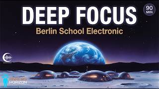 Focus Music for Study & Coding | 90 Min Analog Space Ambient | Living on the Moon Update