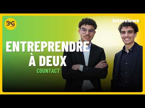 Entreprendre dans la relation client à Lyon : le parcours de Lounis et Iliès Lakhal, Countact