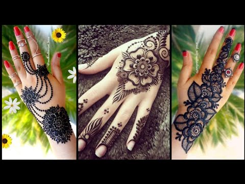 Vidéo: 10 Meilleurs Designs Black Mehndi à Essayer En