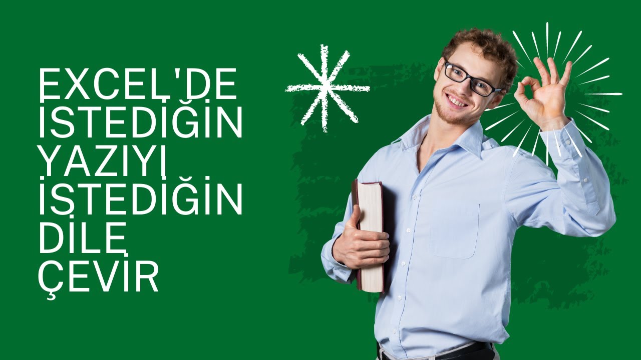 Excel de yazdi ini aninda sted n d le ev r excel google translate