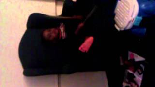 Percy Playing The Drums To Yo Gabba Gabba.