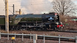 60163 Tornado Departing Nuneaton For York, 10Th December 2025