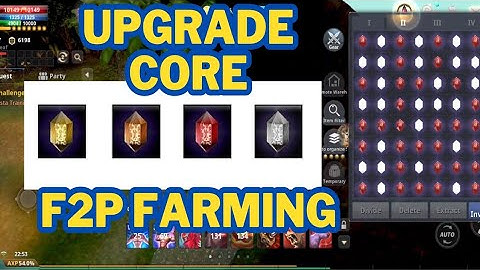 Cabal Return Of Action Upgrade Core Farming Tips