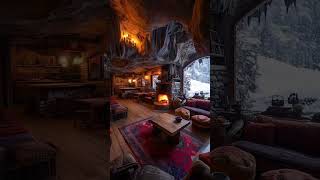 Relaxing in a warm environment on a winter day #relaxation #sleepmusic #natural #asmr