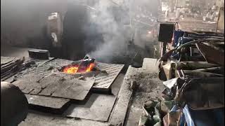 Peleburan Logam Menggunakan Tanur Induksi